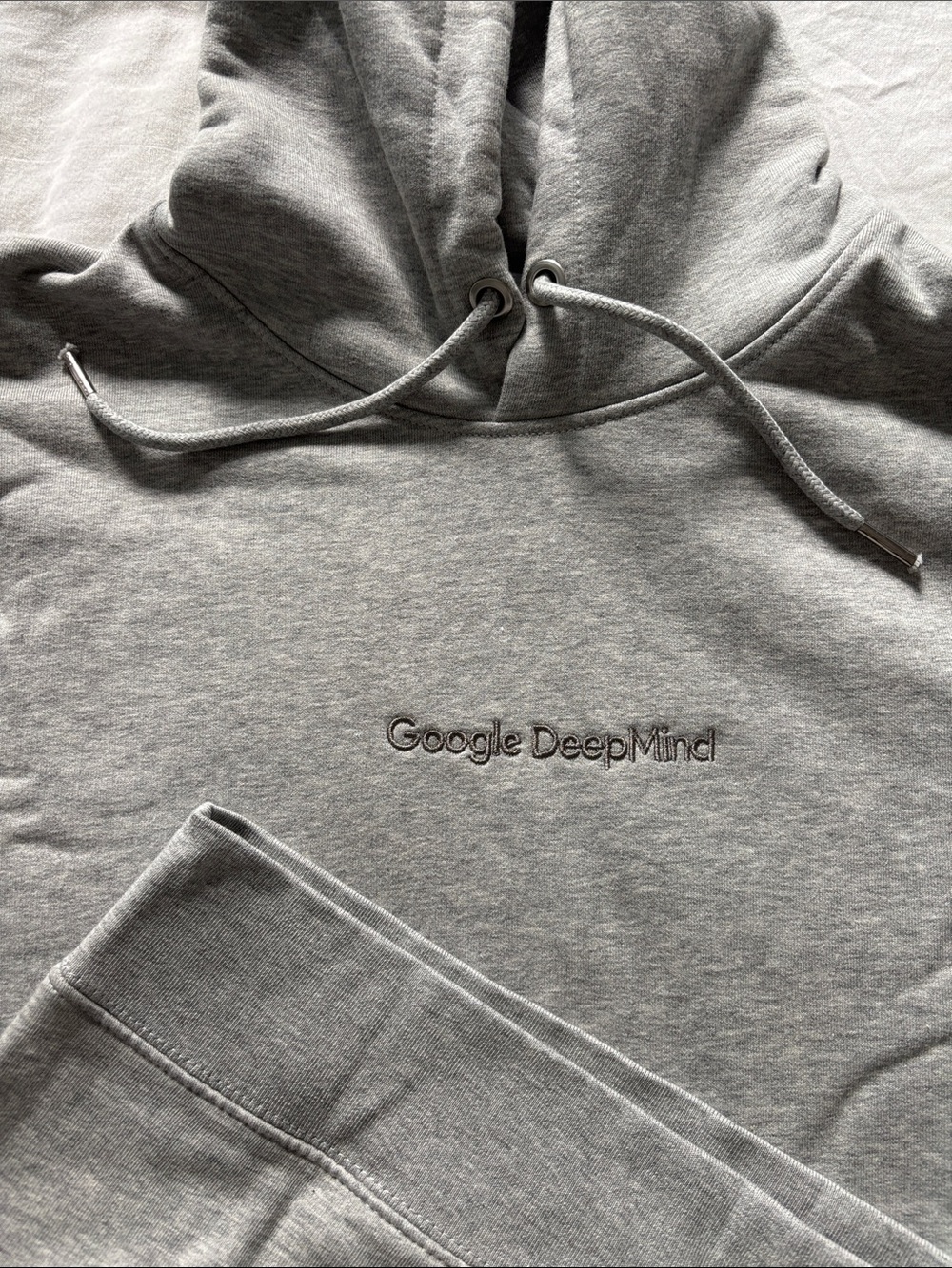 Google DeepMind Grey Men’s Hoodie - Picture 5 of 5